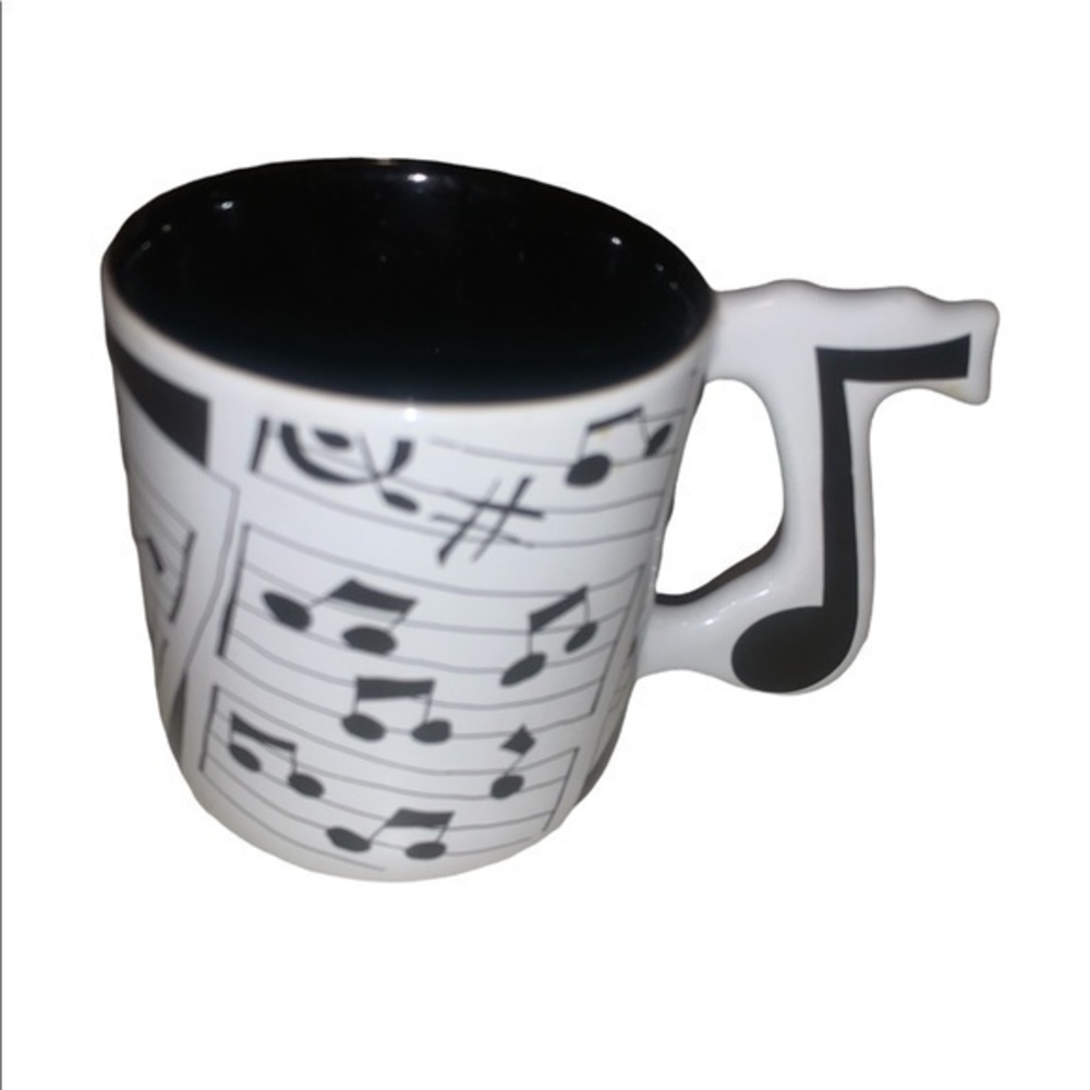 RUSS musical note coffee mug